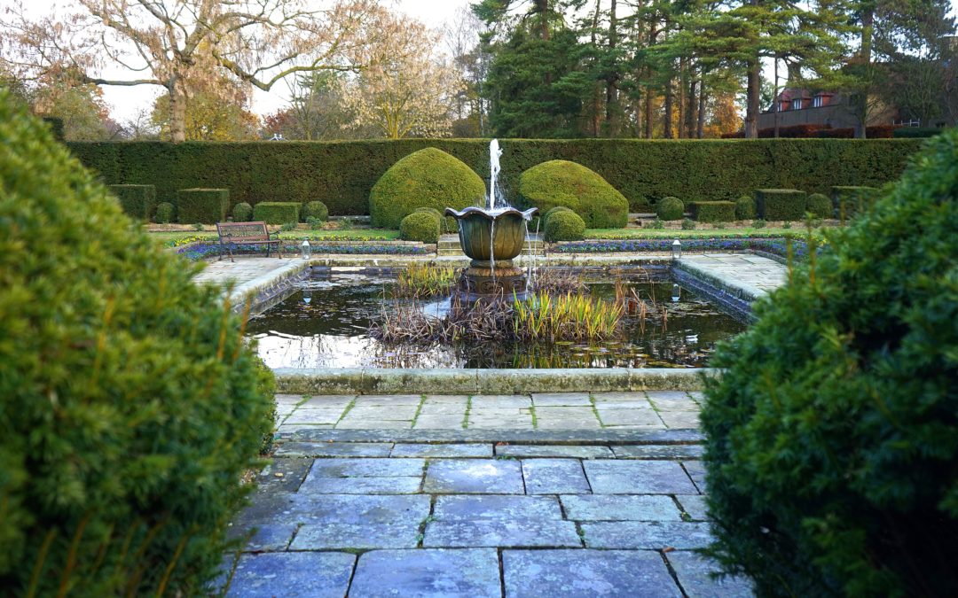 landscaping garden fountain